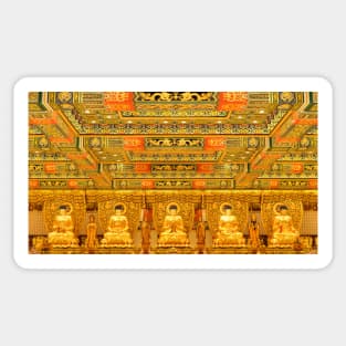 Ten Thousand Buddahs Monastery Sticker